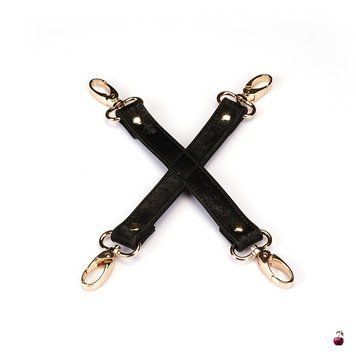 Фіксатор Liebe Seele Boudoir Amor Pink Hogtie Black SX1671 фото
