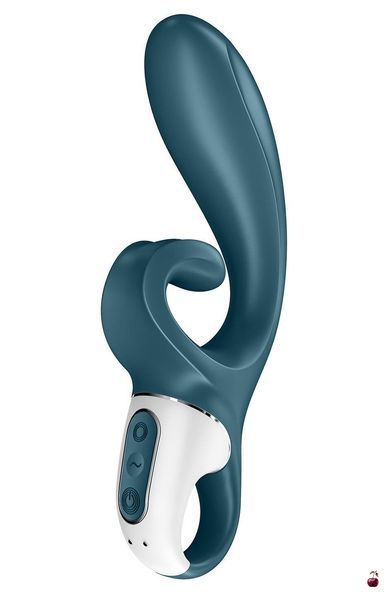 Вібратор-кролик Satisfyer Hug Me Bluegrey SO6273 фото