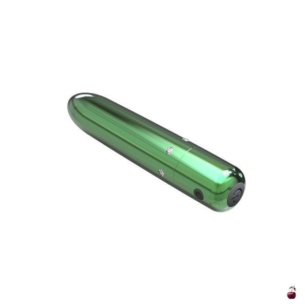 Вібратори PowerBullet Pretty Point Rechargeable Bullet Teal з ABS-пластику SO5567 фото