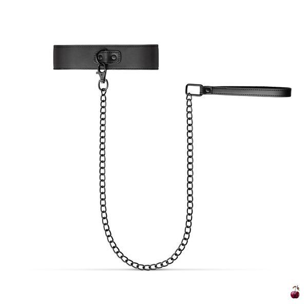 Нашийник Bedroom Fantasies Faux Leather Collar & Chain SO8806 фото