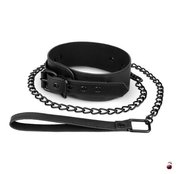 Нашийник Bedroom Fantasies Faux Leather Collar & Chain SO8806 фото
