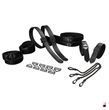 Набір для бондажу LOCKINK 8-Bondage-Straps Restraint Set, чорний SX0835 фото