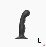 Strap-On-Me Dildo Plug P&G Black L, подвійна стимуляція SO9003 фото