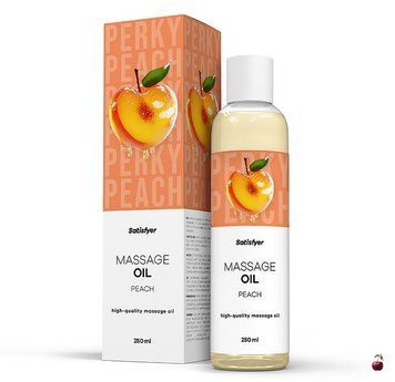 Масажні олії та лосьйони Satisfyer Massage Oil Peach 250 мл SX2705 фото