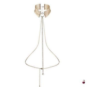 Еротичні аксесуари Bijoux Indiscrets Desir Metallique Collar Gold SO2666 фото