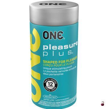Презервативи ONE Pleasure Plus, 12 шт SX0793 фото