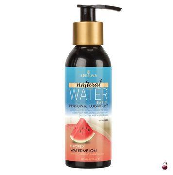 Смаковий (оральний) лубрикант Sensuva Natural Water-Based Watermelon, 125 мл SO3227 фото