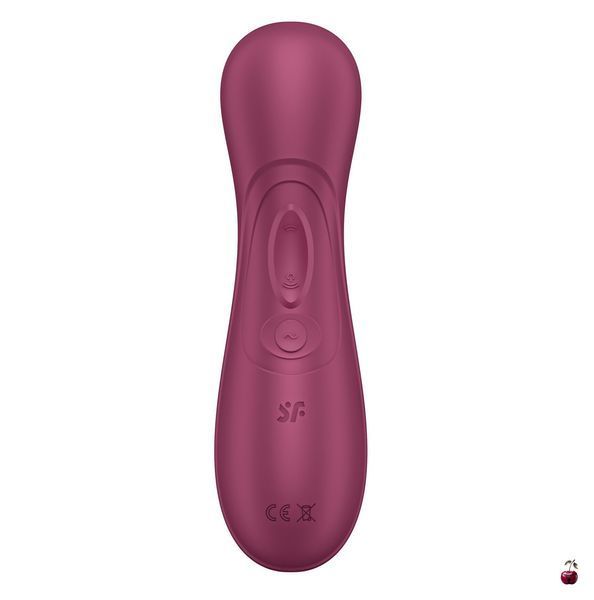 Вібратори Satisfyer Pro 2 Generation 3 with Liquid Air Wine Red, вакуумна стимуляція SO7772 фото