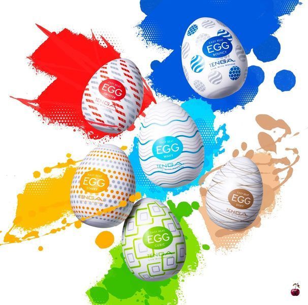 Набір мастурбаторів-яєць Tenga Egg Standard 3 Pack 2 (Twister, Bouncy, Silky) SX4024 фото