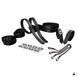 Набір для бондажу LOCKINK 8-Bondage-Straps Restraint Set, чорний SX0835 фото 1