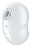 Вакуумний вібратор стимулятор Satisfyer Cutie Ghost білий, 9.1 см SAT360627 фото