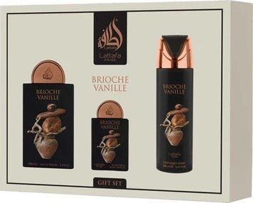 Lattafa Perfumes Brioche Vanille 100 мл парфумована вода набір унісекс 31481 фото