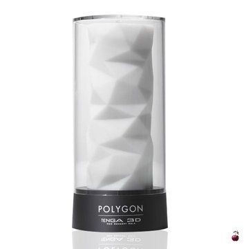 Мастурбатори Tenga 3D Polygon, ніжний, антибактеріальний еластомер зі сріблом SO2197 фото