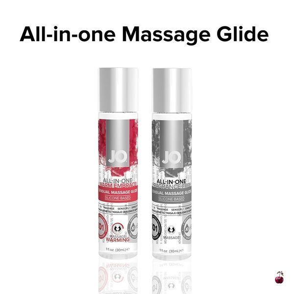Гель для масажу JO ALL-IN-ONE MASSAGE GLIDE - FRAGANCE FREE на силіконовій основі, 30 мл SO1513 фото