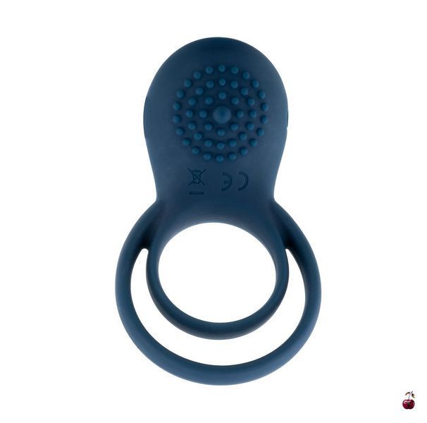 Ерекційне кільце Boners Vibrating Double Cock Ring SX3906 фото