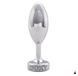 Анальна іграшка DOXY Butt Plug SMOOTH, гладенька металева SO8030 фото 1