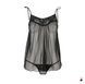 Сорочка прозора Passion MELANIA CHEMISE S/M black EL16305-R фото 8