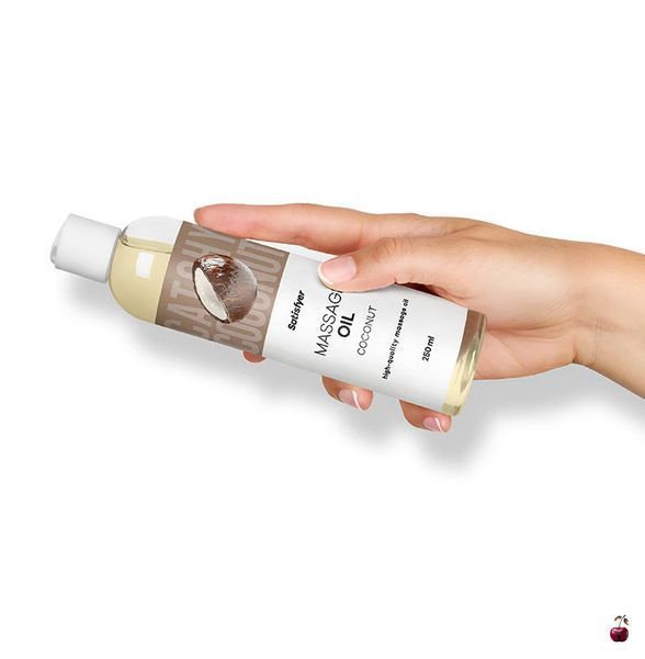 Масажна олія Satisfyer Massage Oil Coconut 250 мл SX2706 фото