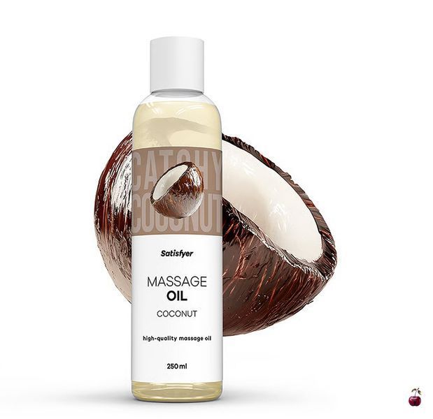 Масажна олія Satisfyer Massage Oil Coconut 250 мл SX2706 фото