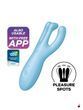 Кліторальний вібратор Satisfyer Threesome 4 Blue