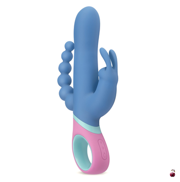 Вібратор-кролик PMV20 Vice - Double Vibrator, подвійна вібрація та ротація SO4430 фото