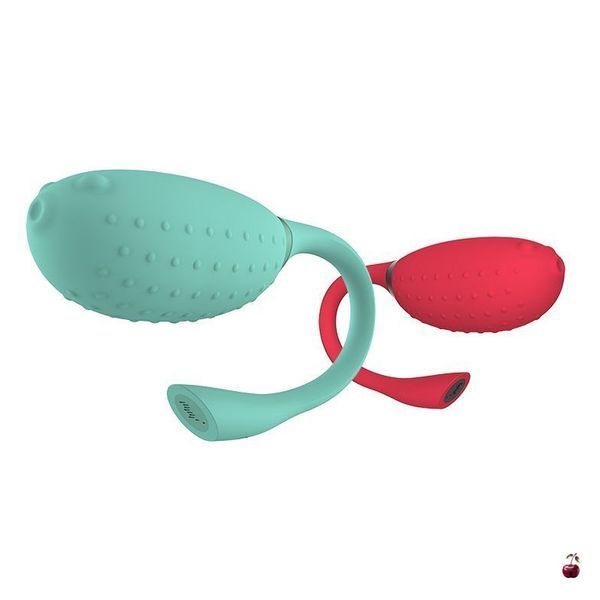 Вібратор смарт-яйце Magic Motion Fugu Green, глибока вібрація SO2691 фото