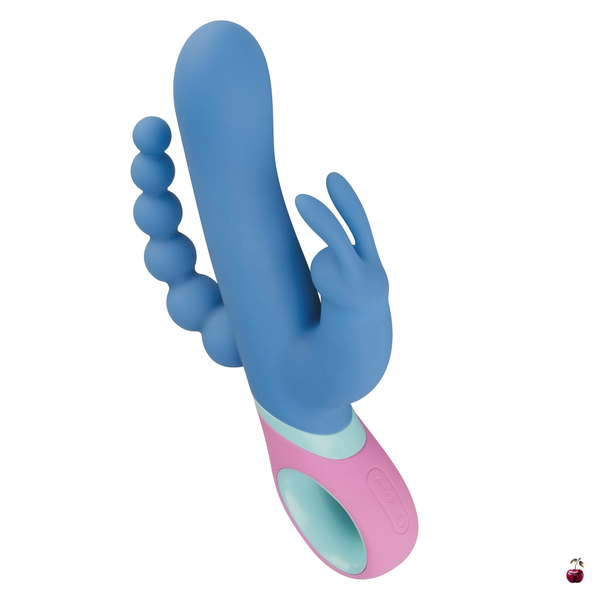 Вібратор-кролик PMV20 Vice - Double Vibrator, подвійна вібрація та ротація SO4430 фото