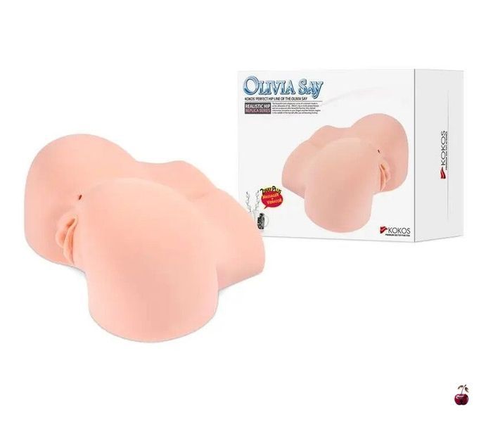 Мастурбатор Kokos OLIVIA SAY 2WayPlus з вібрацією SO2556 фото