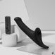 Страпони Strap-On-Me Multi Orgasm Dildo M Black з вакуумною стимуляцією SX4031 фото 4