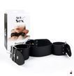 Нашийник Art of Sex Bondage Collar with Handcuffs, натуральна шкіра SO6618 фото