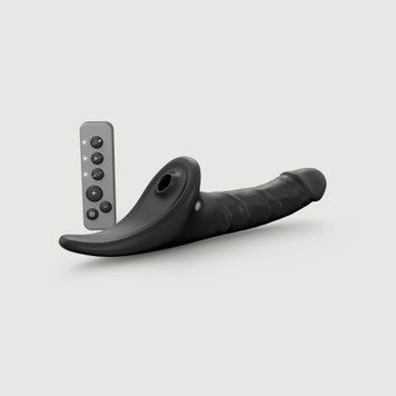 Насадка для страпона Strap-On-Me Multi Orgasm, чорна SX4039 фото