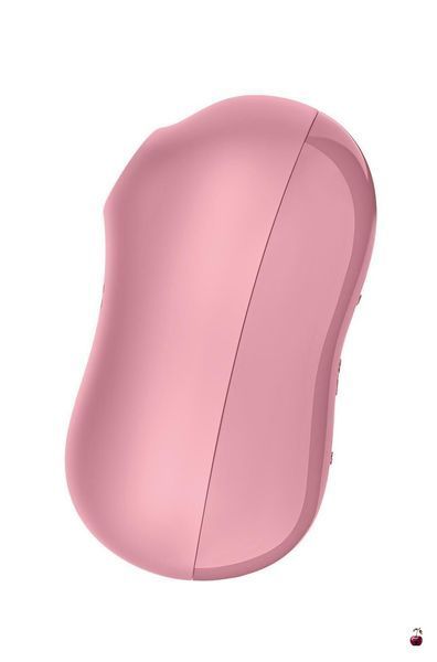 Вакуумний стимулятор із вібрацією Satisfyer Cotton Candy Light Red, силікон/ABS SO6282 фото
