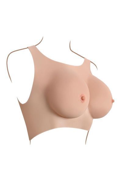 Накладні груди топ Gender X Undergarments Plate C-Cup, 28 см 841105 фото