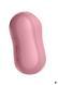 Вакуумний стимулятор із вібрацією Satisfyer Cotton Candy Light Red, силікон/ABS SO6282 фото 6
