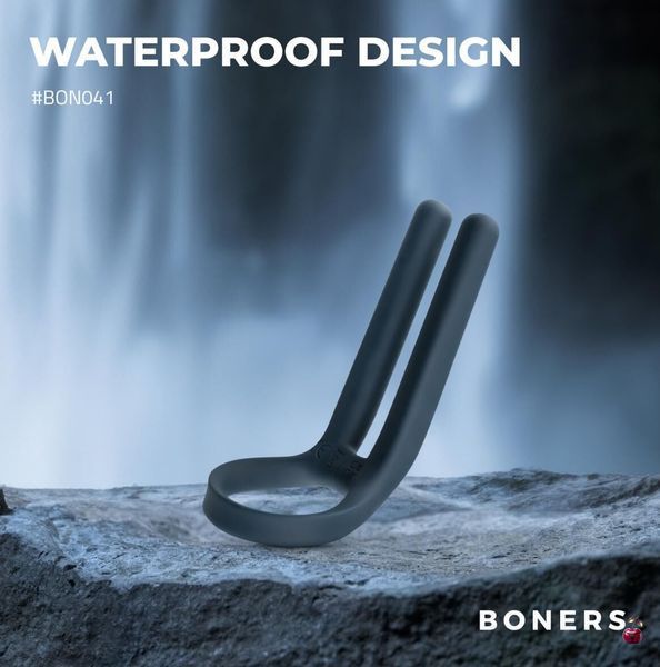 Ерекційне кільце Boners Cockring & Ball Stimulator, еластичне SX3051 фото