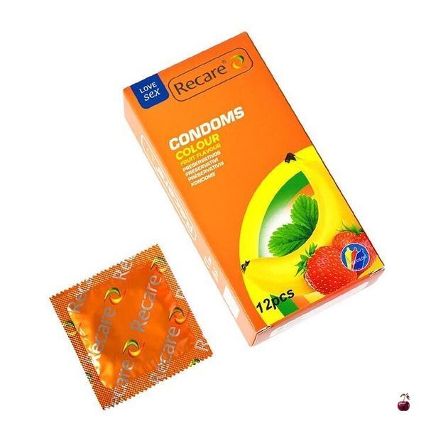 Презервативи Recare Color Fruit Flavour, 12 шт SX3323 фото