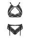 Сексуальний комплект Obsessive Allastia set Black L / XL 411006 фото 5