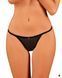 Obsessive Celia Noir thong XS/S, прозорі мереживні стрінги SO7868 фото 3