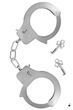 Фіксатор Fetish Tentation Adjustable metal wrist cuffs, металевий SX1090 фото