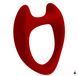 Ерекційні кільця Wooomy Toro L Red з силікону SO9693 фото 2