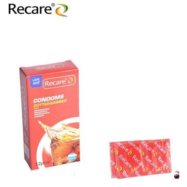 Презервативи Recare Cola Dotted&Ribbed 12 шт SX3324 фото