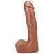 Фалоімітатор Doc Johnson The Realistic Cock ULTRASKYN 9 Inch with Balls Caramel SX4451 фото 4