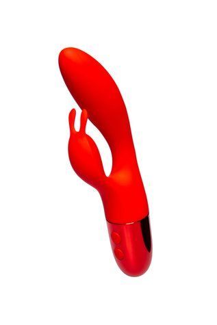 Кролик вібратор з горизонтальними рухами Every Night Toys для точки G, червоний OD-84785RV фото