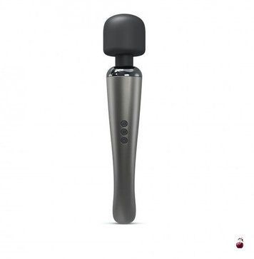 Вібромасажери Dorcel Megawand Chrome Silver, перезаряджається, 160 режимів SO5529 фото
