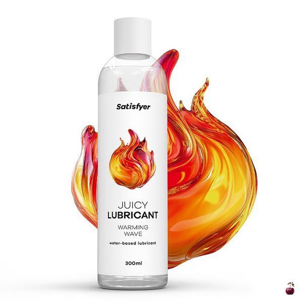 Лубрикант на водній основі Satisfyer Juicy Lubricant Warm Wave, 300 мл SX2715 фото