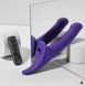 Страпони Strap-On-Me Multi Orgasm Dildo L Purple з вакуумною стимуляцією SX4034 фото 4