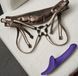 Страпони Strap-On-Me Multi Orgasm Dildo L Purple з вакуумною стимуляцією SX4034 фото 12