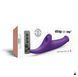 Страпони Strap-On-Me Multi Orgasm Dildo L Purple з вакуумною стимуляцією SX4034 фото 16