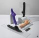 Страпони Strap-On-Me Multi Orgasm Dildo L Purple з вакуумною стимуляцією SX4034 фото 14