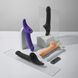 Страпони Strap-On-Me Multi Orgasm Dildo L Purple з вакуумною стимуляцією SX4034 фото 13